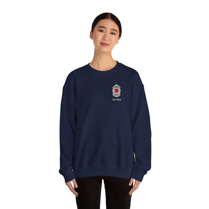 Volunteer Firefighter Badge Sweatshirt