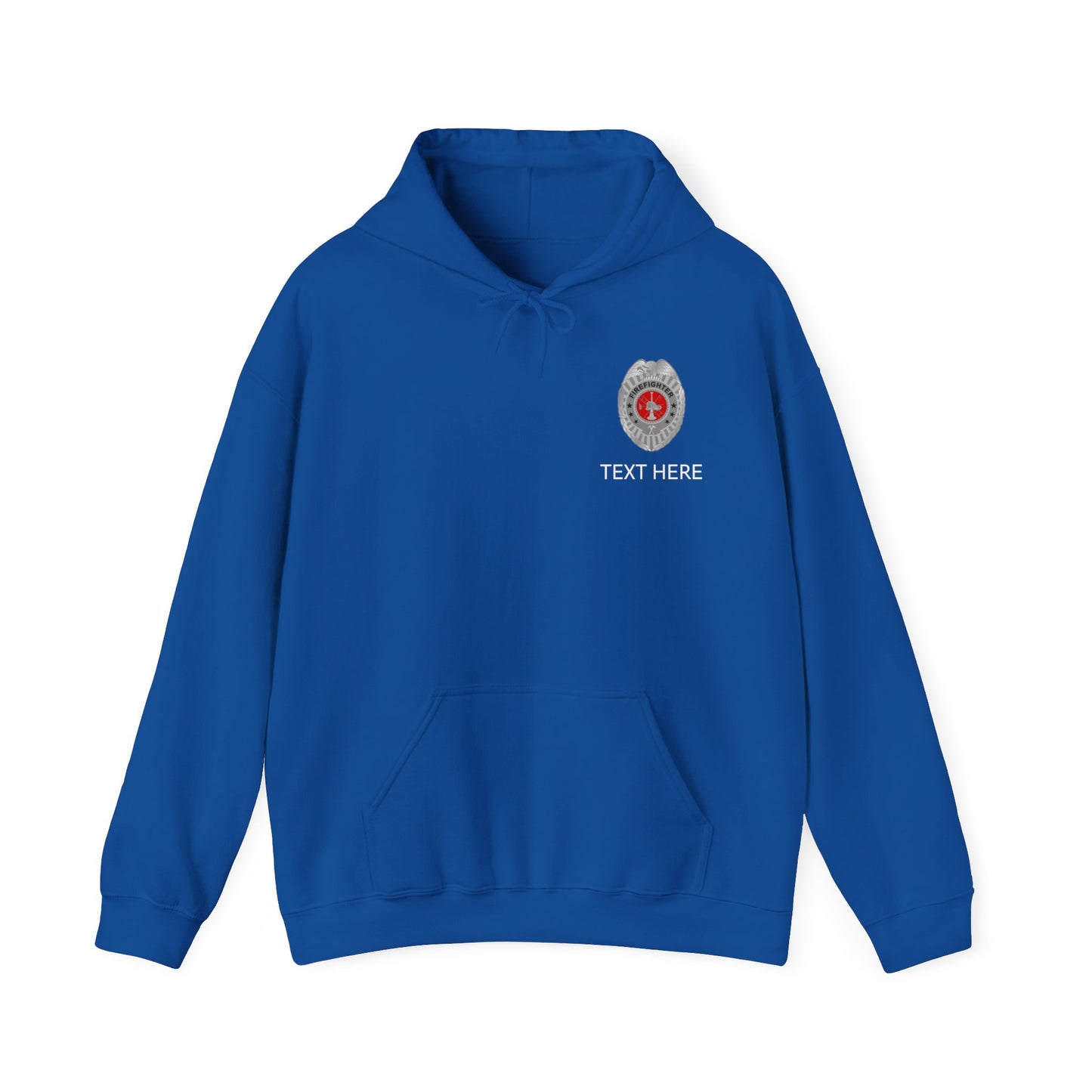 Firefighter Badge Hoodie