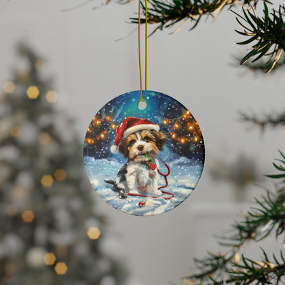 Puppy & Stethoscope Ornament