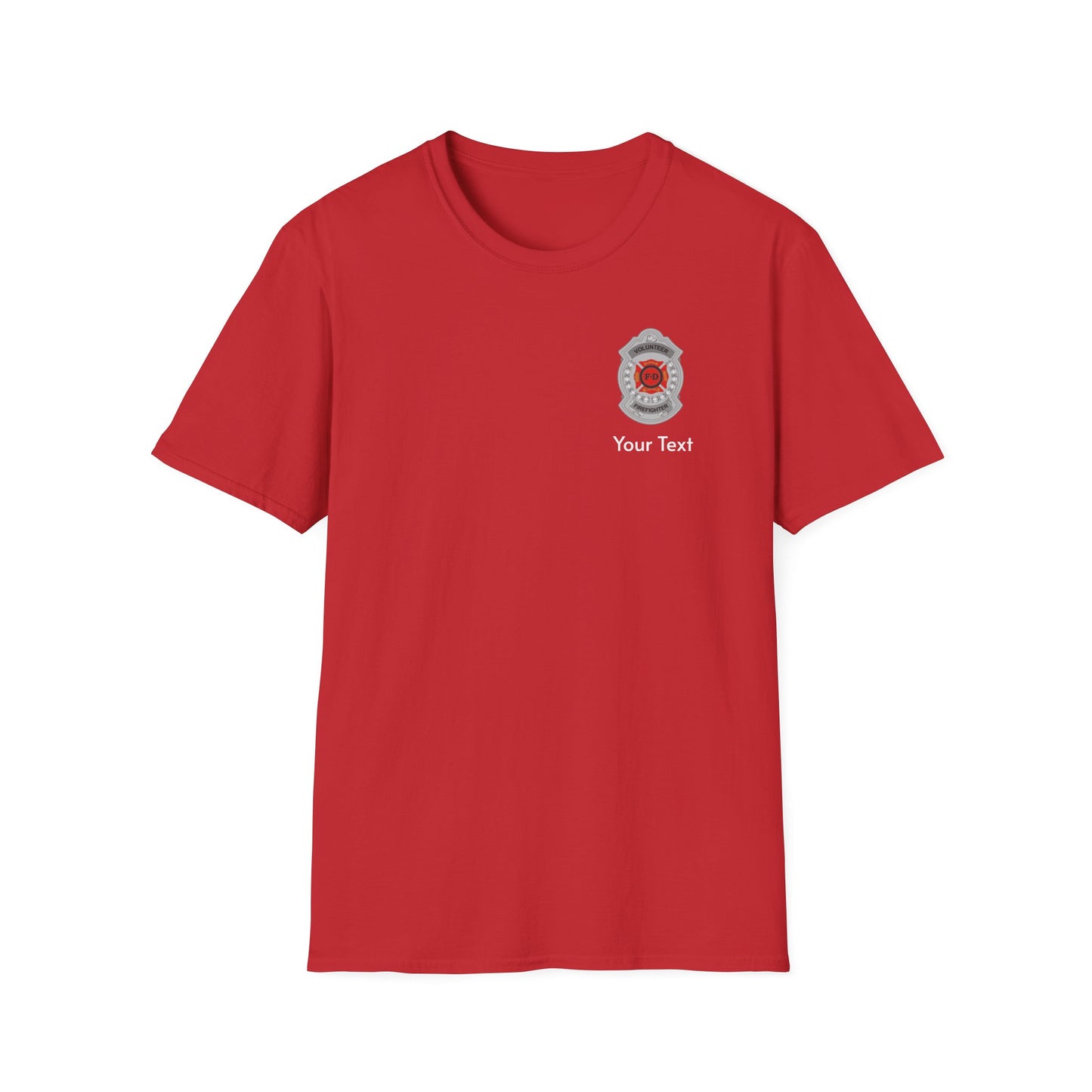 Volunteer Firefighter Badge T-Shirt