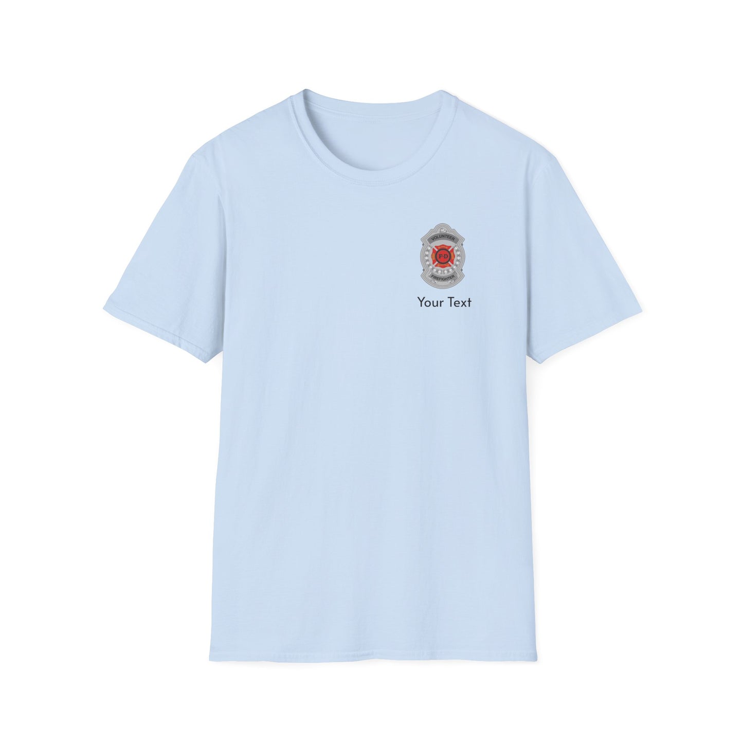 Volunteer Firefighter Badge T-Shirt