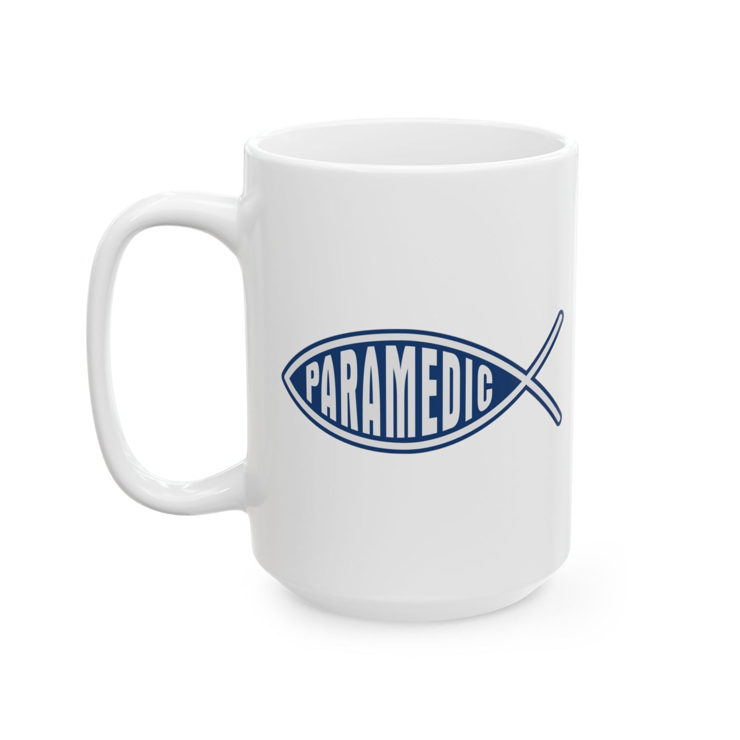 Paramedic Jesus Fish Mug