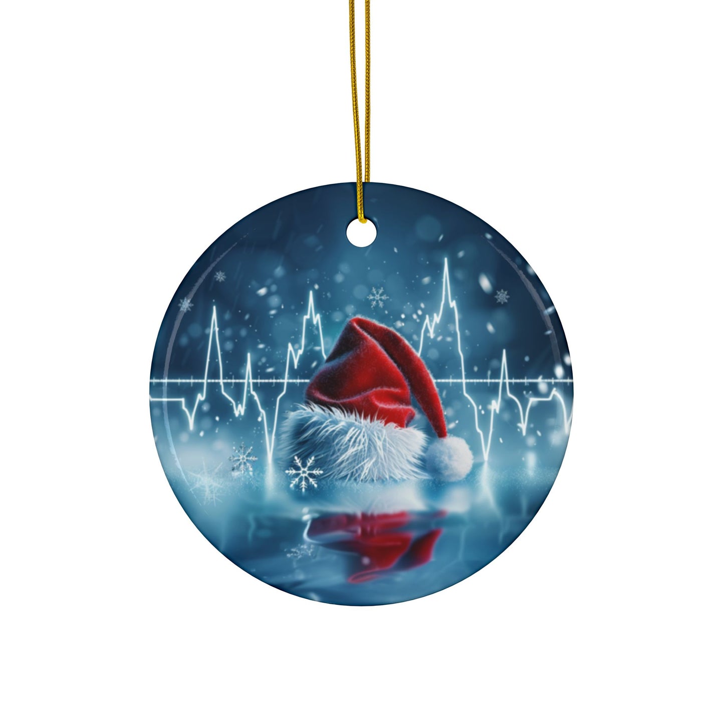 Santa Hat & Rhythm Ornament