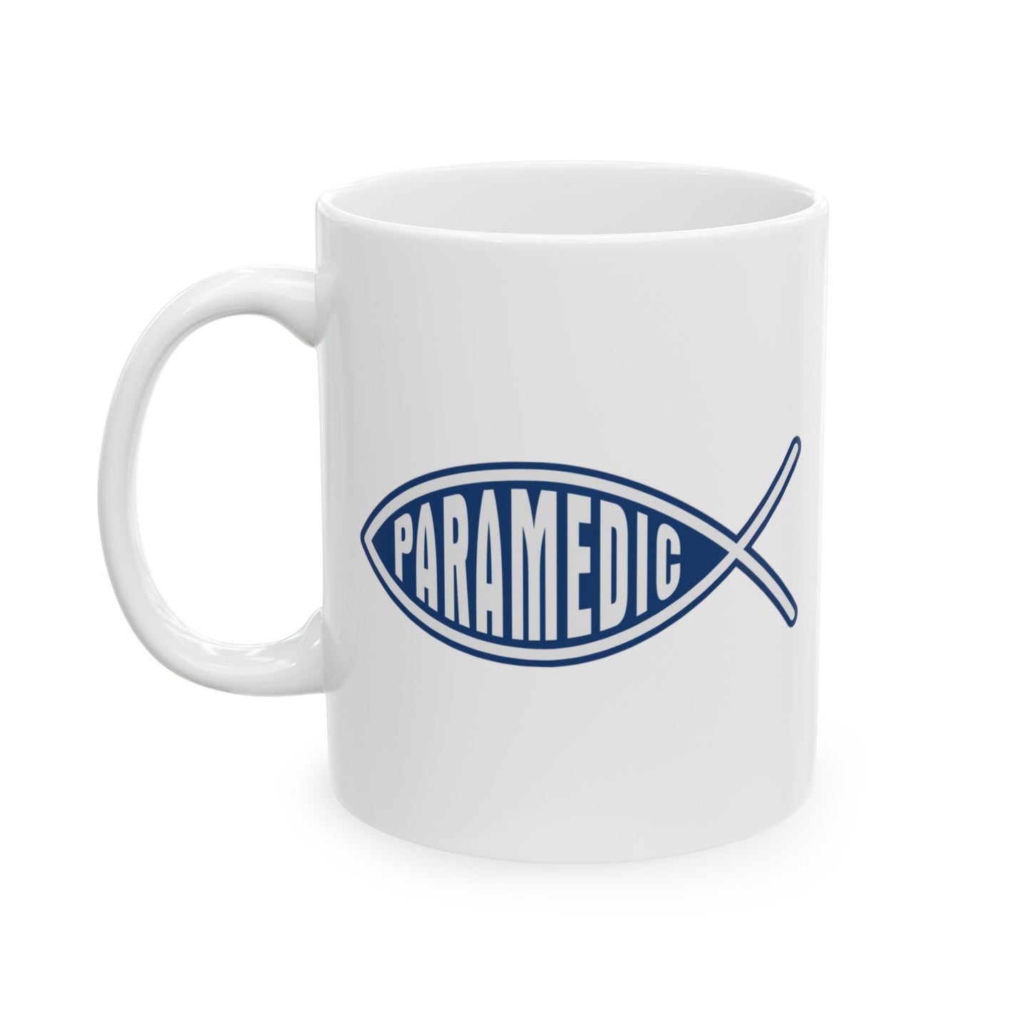 Paramedic Jesus Fish Mug