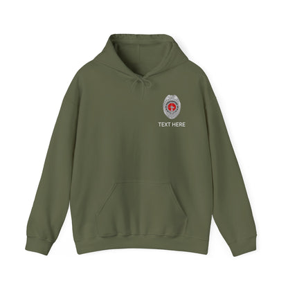 Firefighter Badge Hoodie