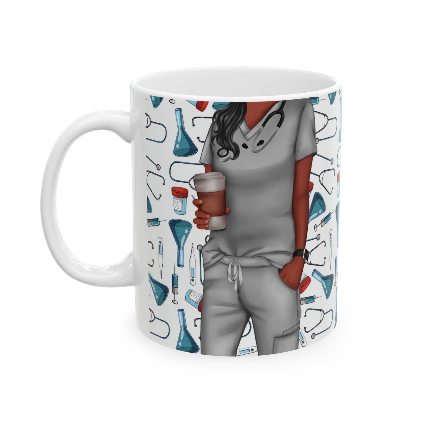 Custom Mug - Grey Scrubs