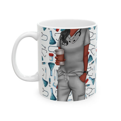 Custom Mug - Grey Scrubs