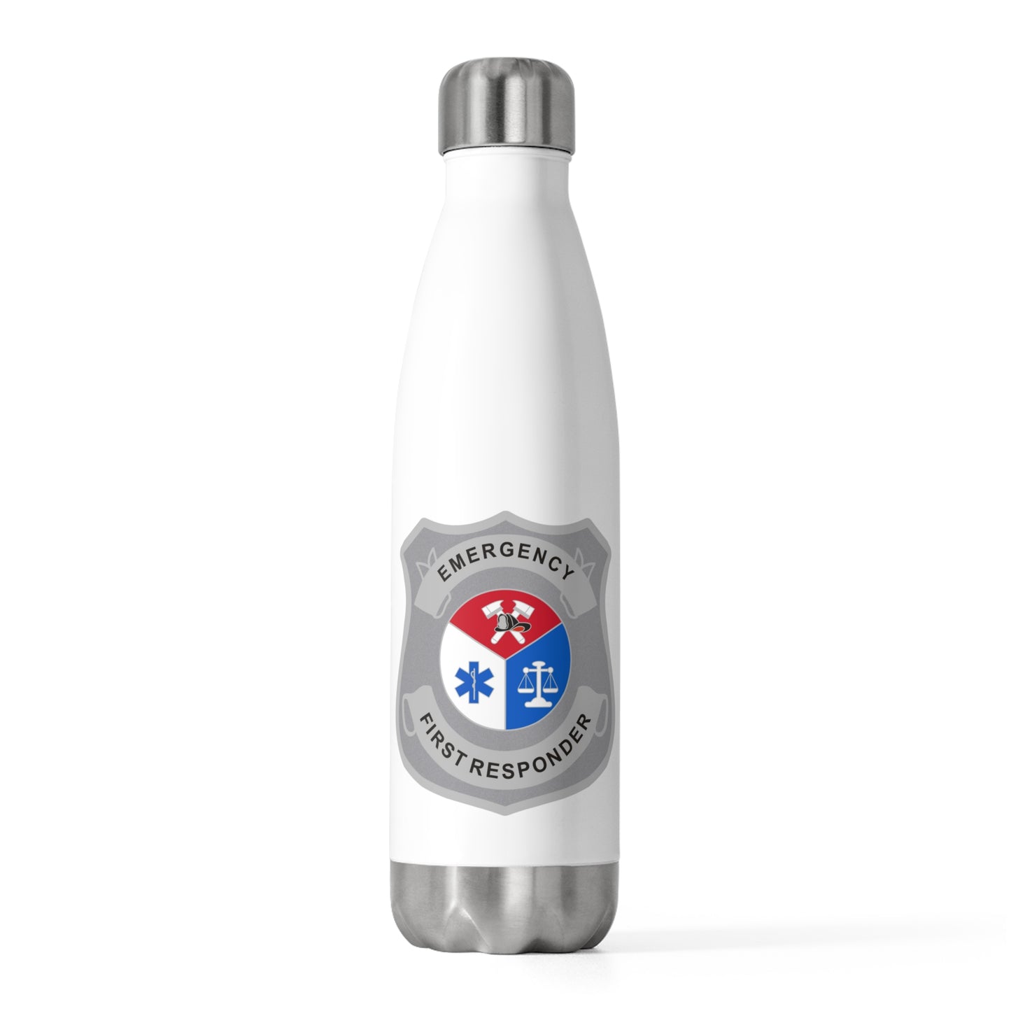 First Responder Badge 20oz Insulated Bottle