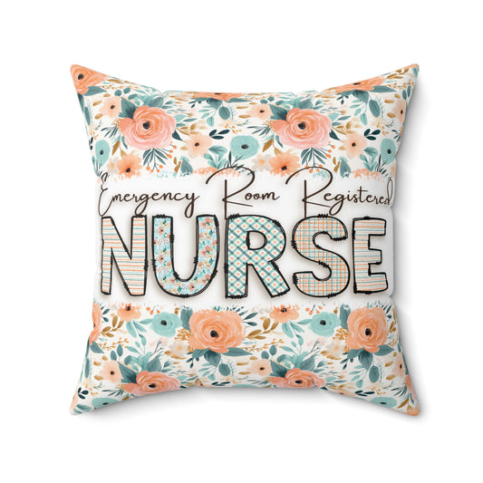 Emergency Room Nurse Pillow