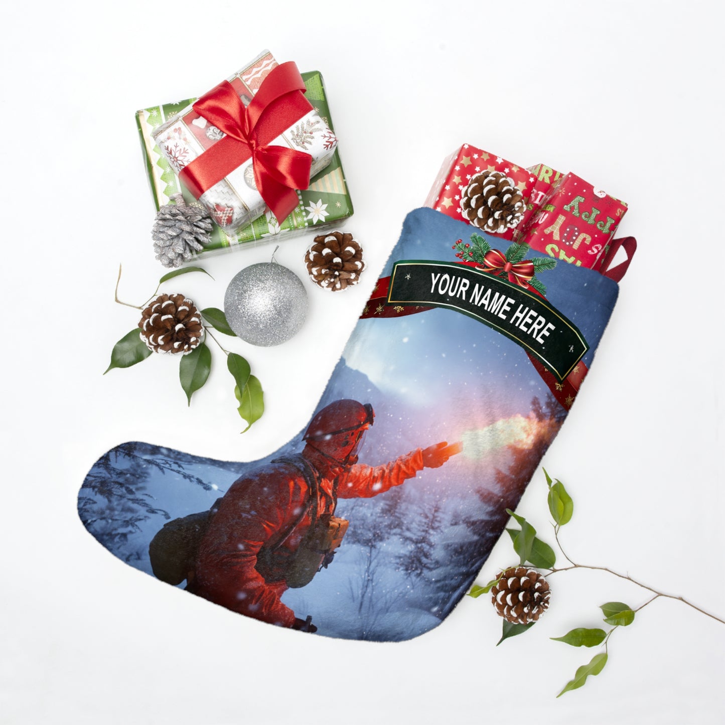 Mountain Rescue Stocking