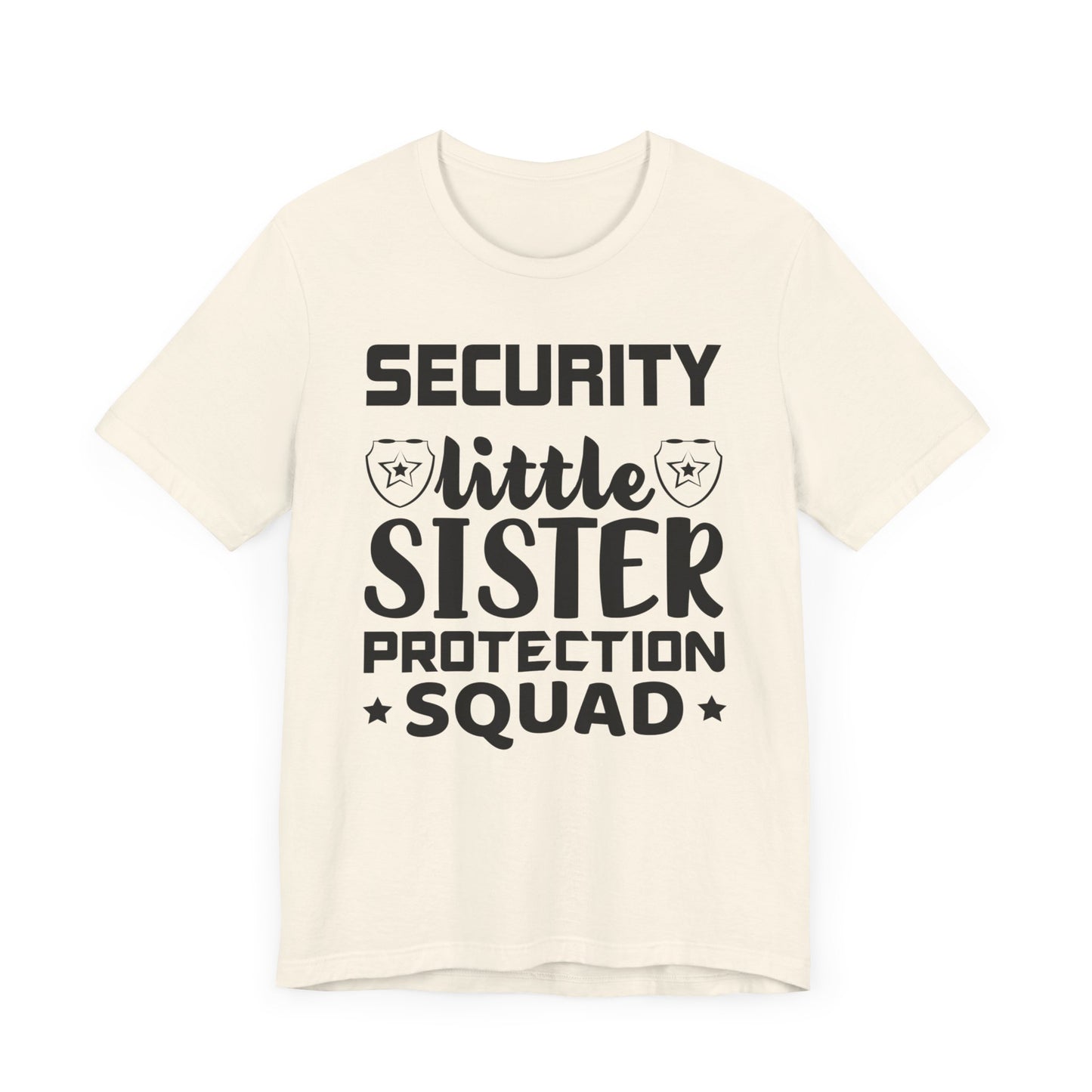 Security Little Sister Protection Squad T-Shirt