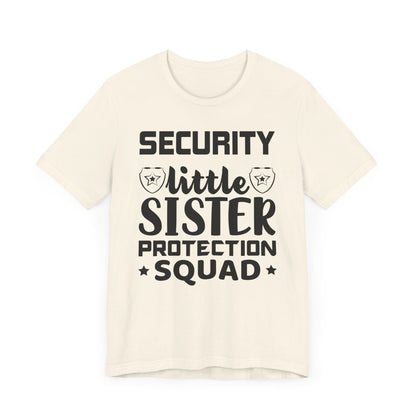 Security Little Sister Protection Squad T-Shirt