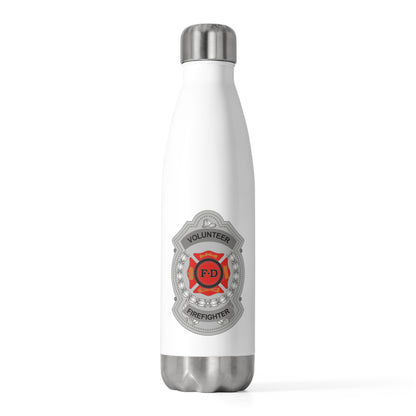 Volunteer Firefighter Badge 20oz Insulated Bottle