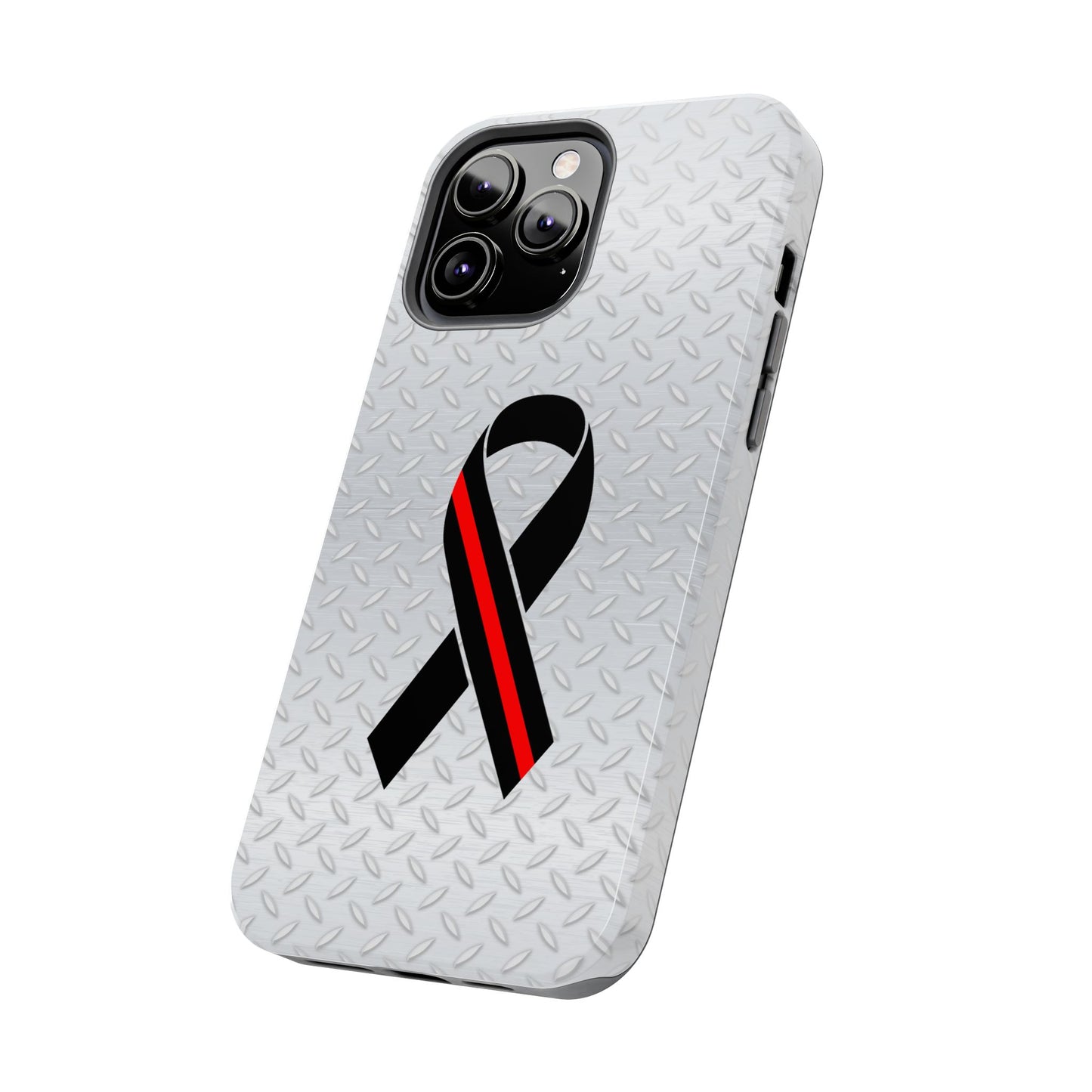 Red Line Ribbon Tough Phone Cases