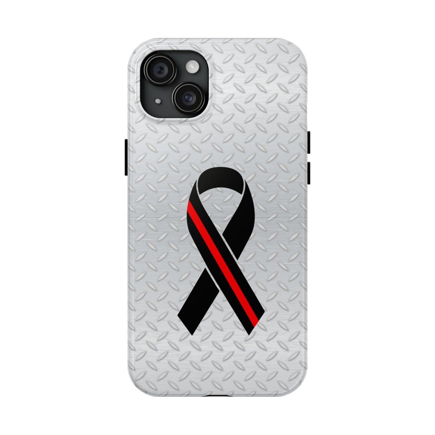 Red Line Ribbon Tough Phone Cases