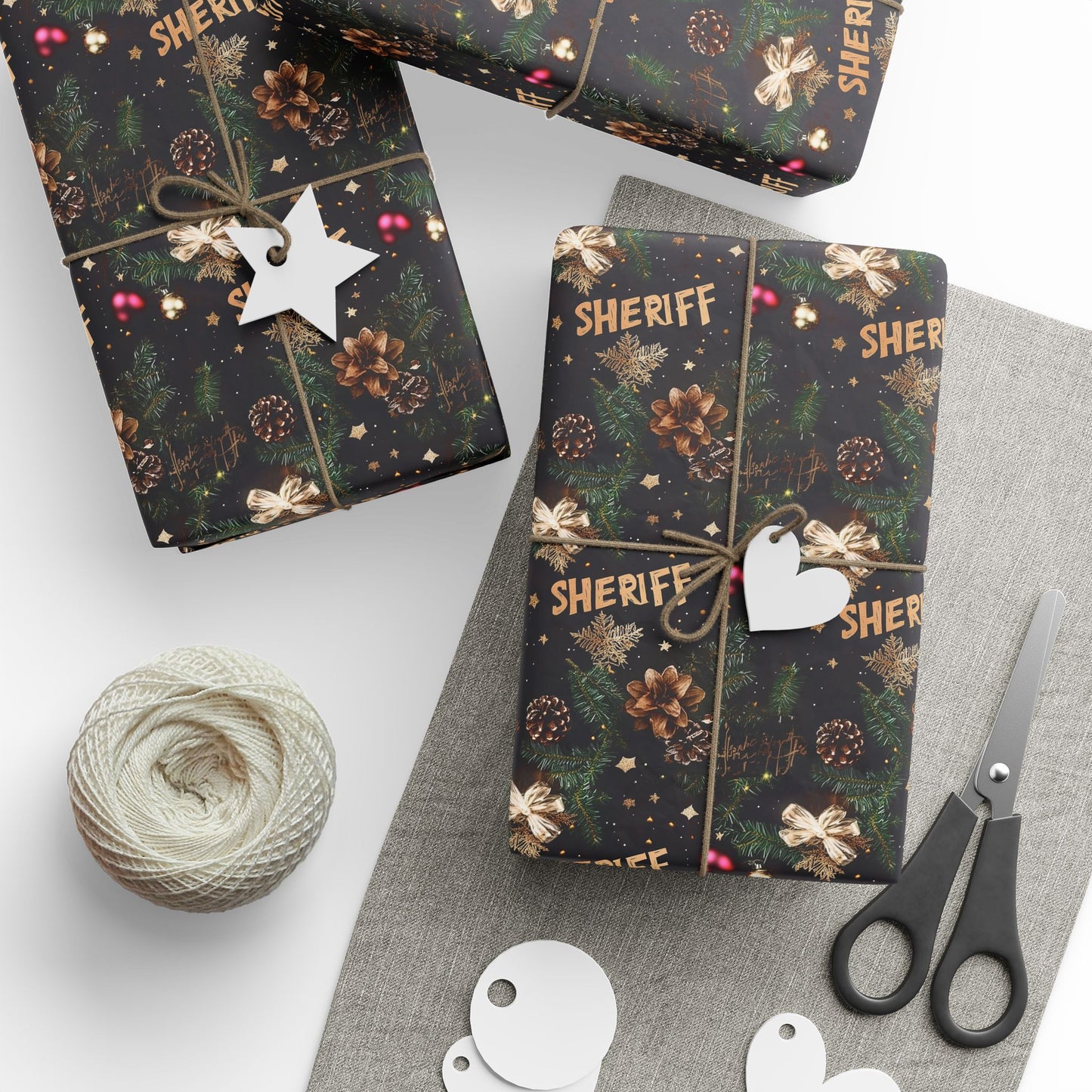 Sheriff Wrapping Paper