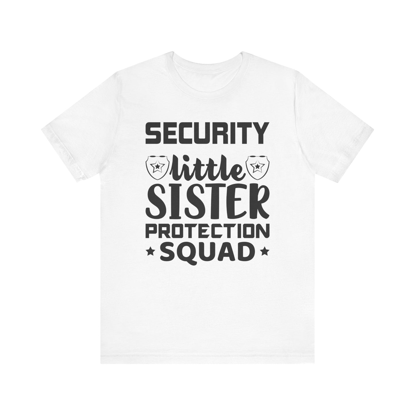 Security Little Sister Protection Squad T-Shirt