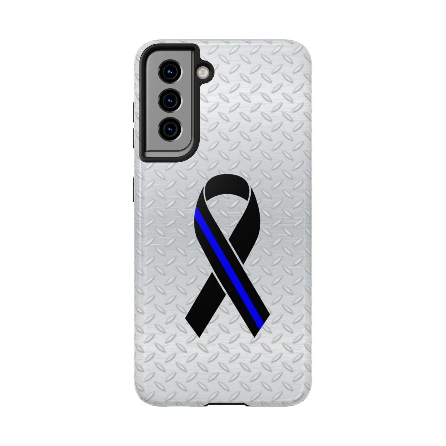 Blue Line Ribbon Tough Phone Cases