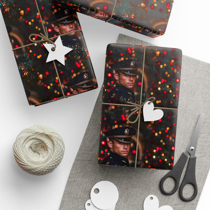 Young Cop Wrapping Paper