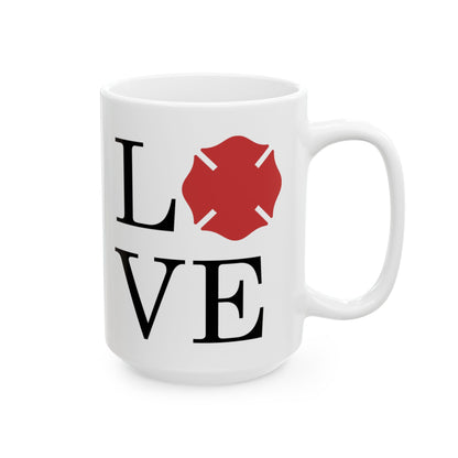 Firefighter Love Mug