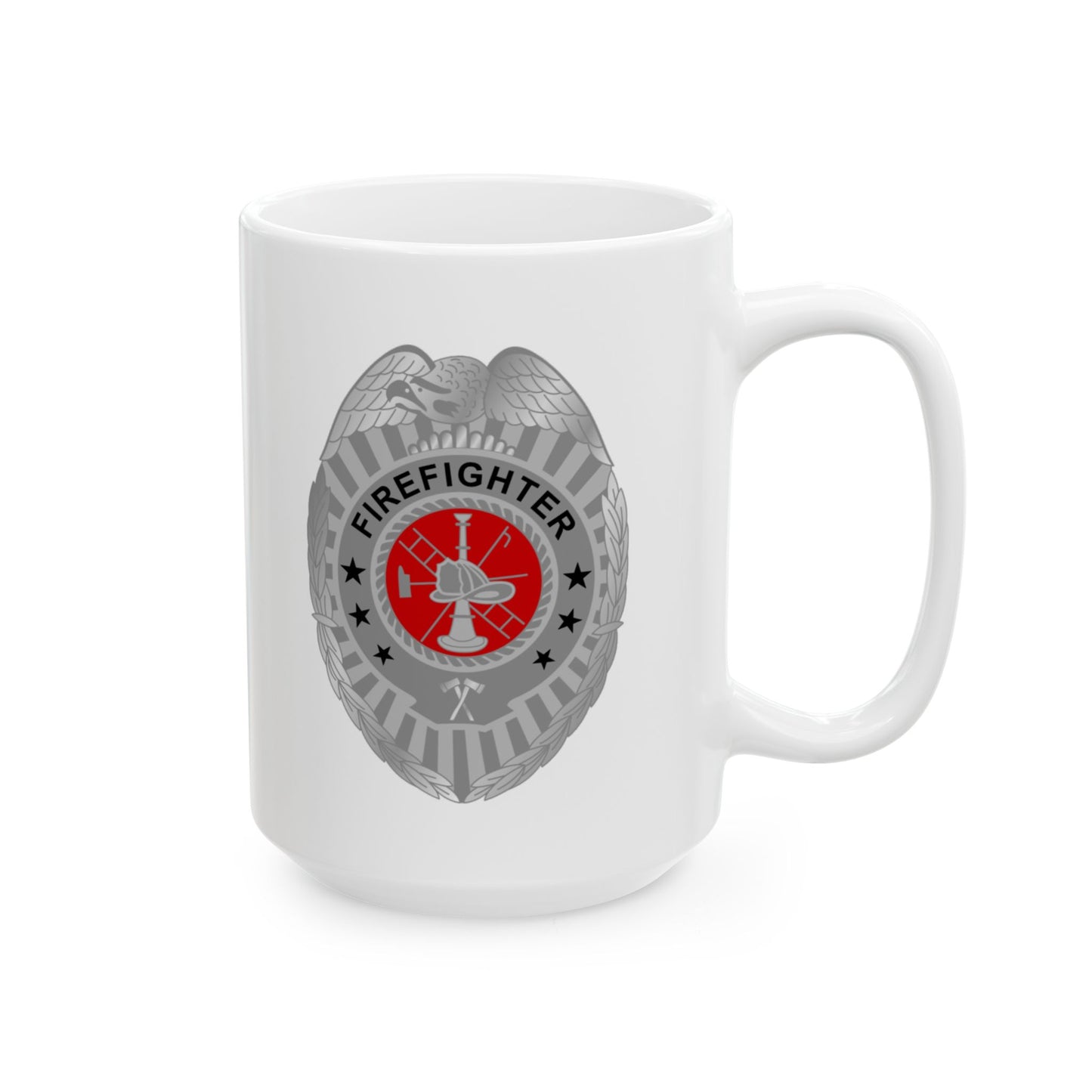 Firefighter Badge Mug