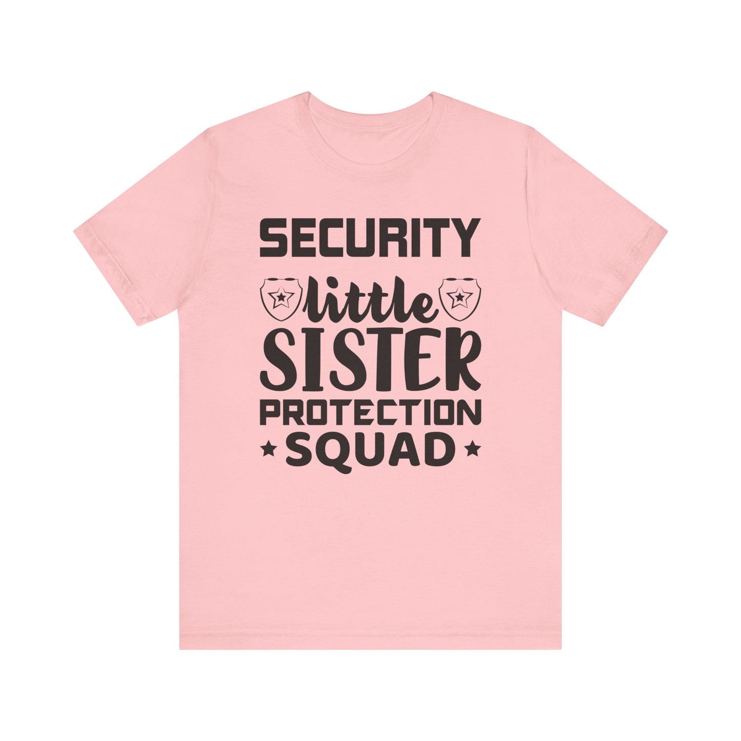 Security Little Sister Protection Squad T-Shirt