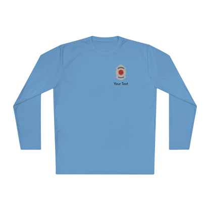 Volunteer Firefighter Badge Long Sleeve Tee