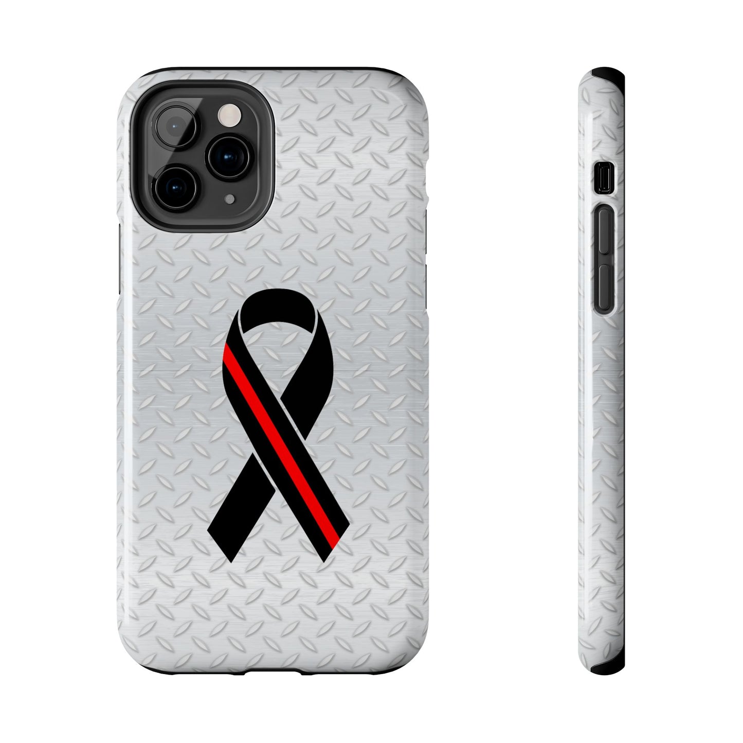 Red Line Ribbon Tough Phone Cases