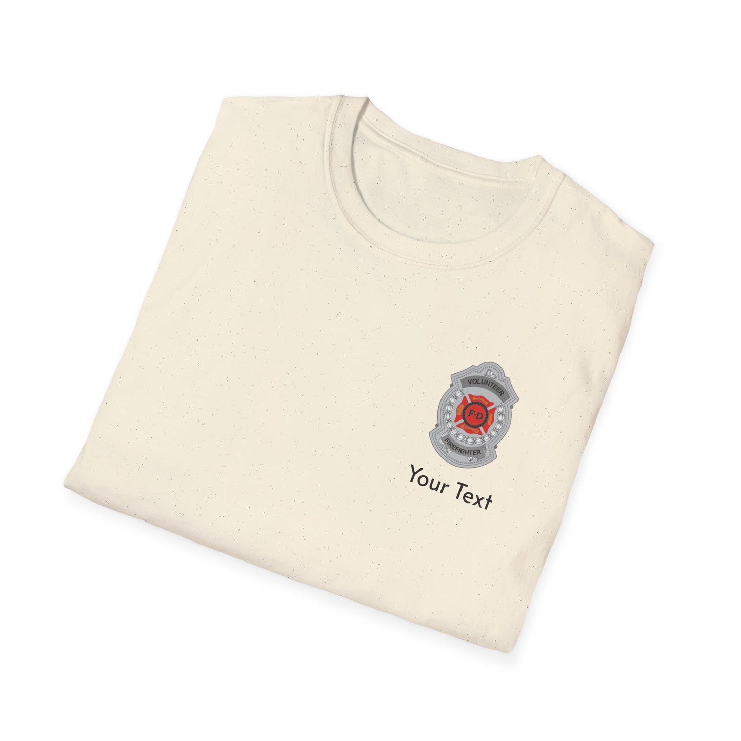 Volunteer Firefighter Badge T-Shirt