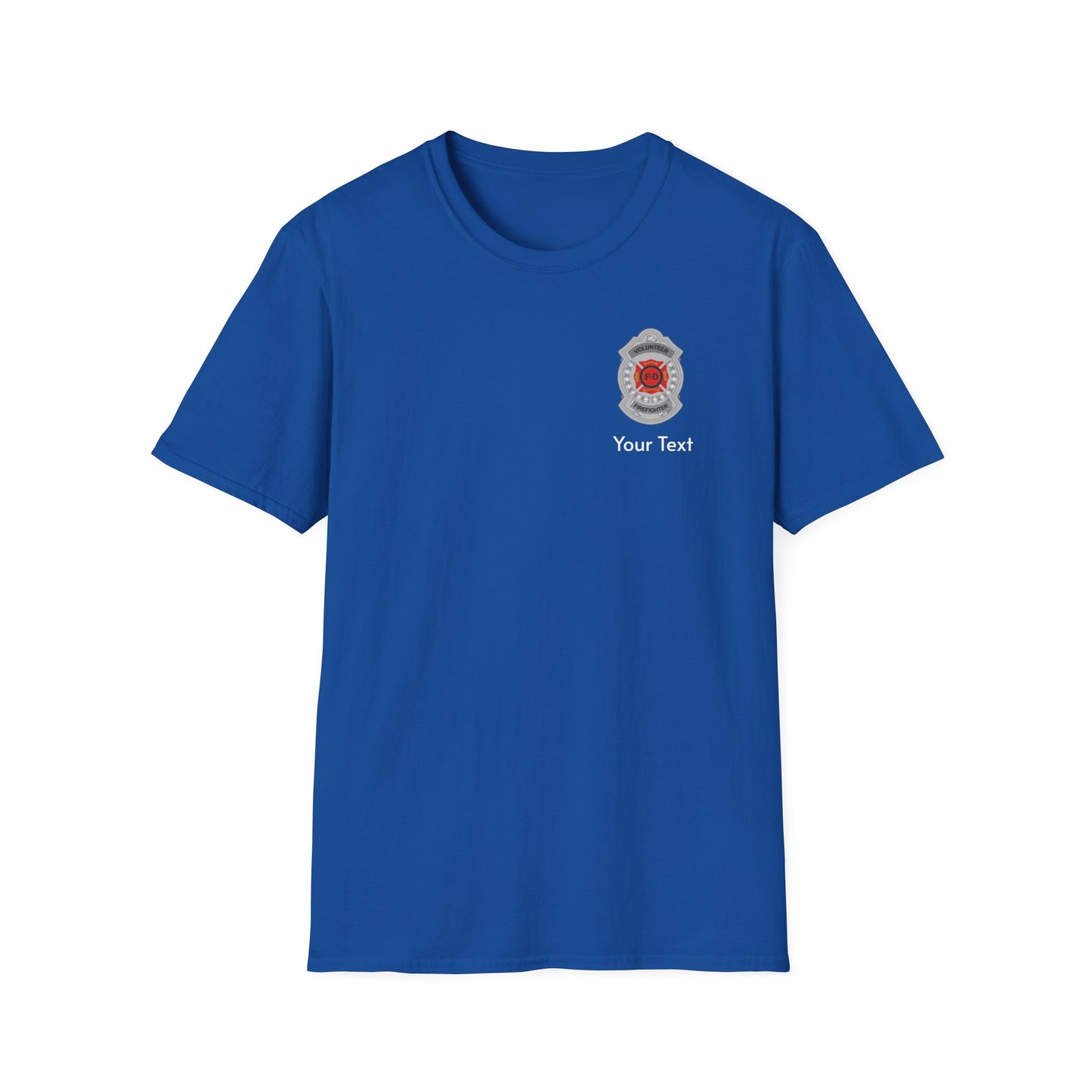 Volunteer Firefighter Badge T-Shirt