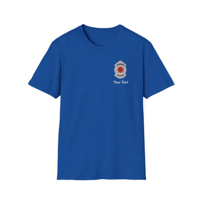 Volunteer Firefighter Badge T-Shirt