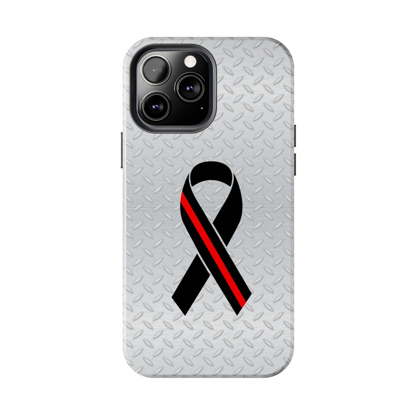 Red Line Ribbon Tough Phone Cases