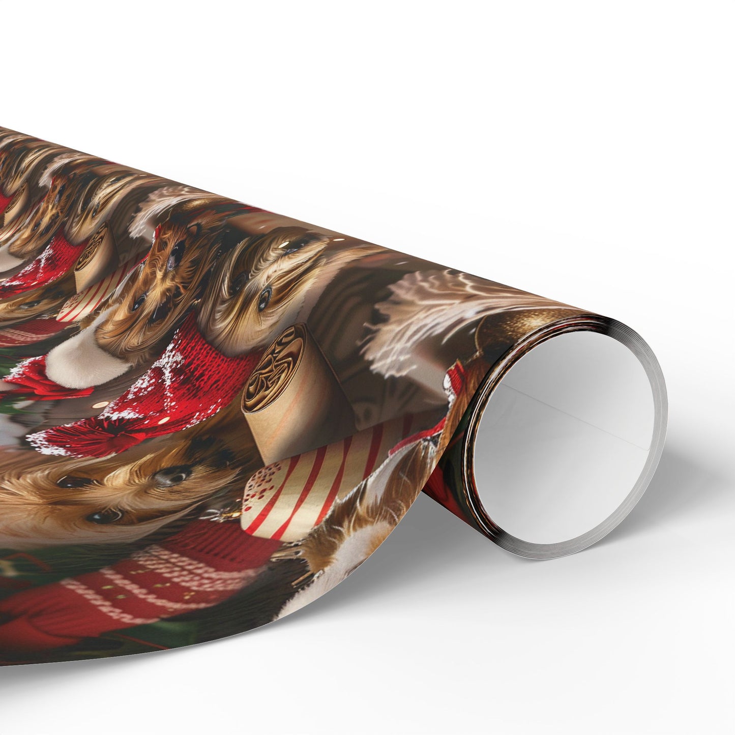 Christmas Dogs Wrapping Paper