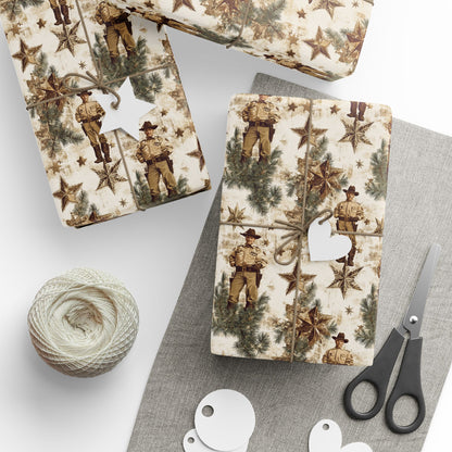 County Sheriff Wrapping Paper