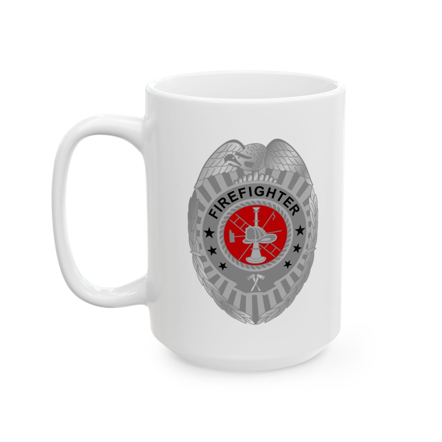 Firefighter Badge Mug