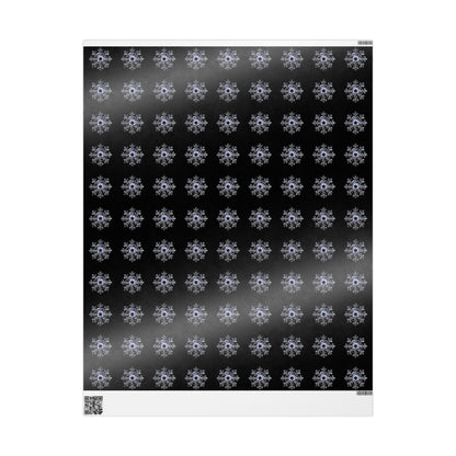 EMT Snowflake Wrapping Paper