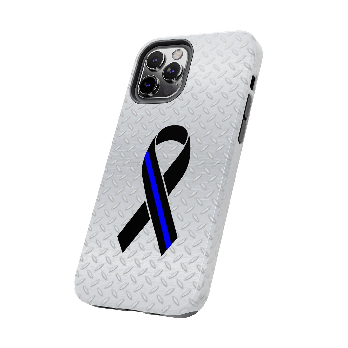 Blue Line Ribbon Tough Phone Cases