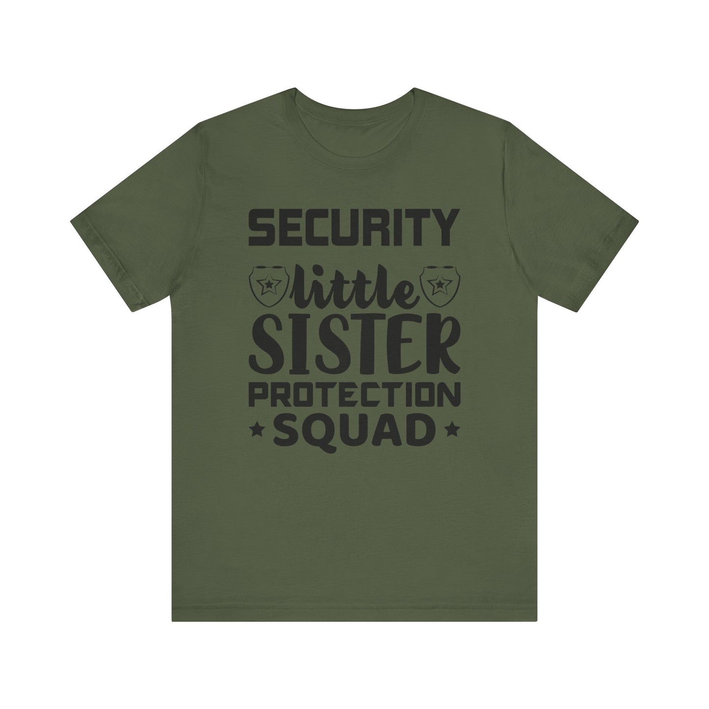 Security Little Sister Protection Squad T-Shirt