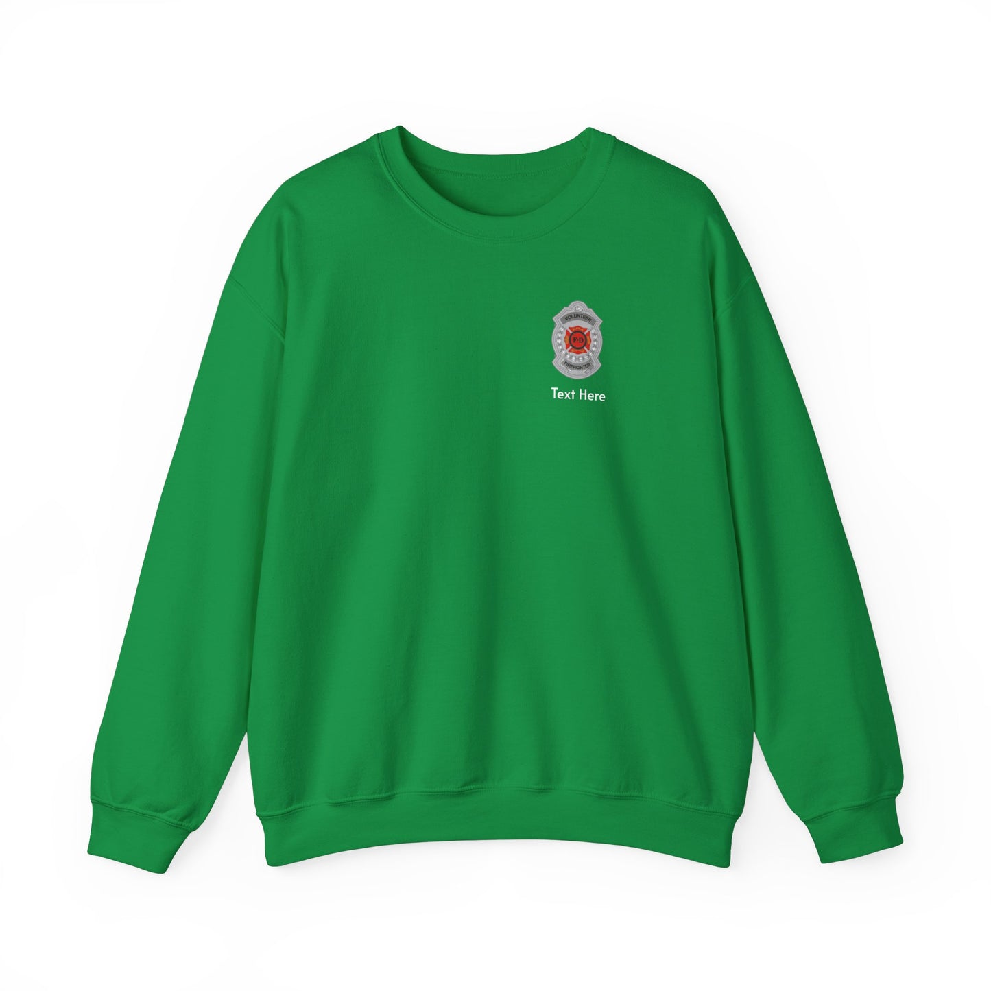 Volunteer Firefighter Badge Sweatshirt