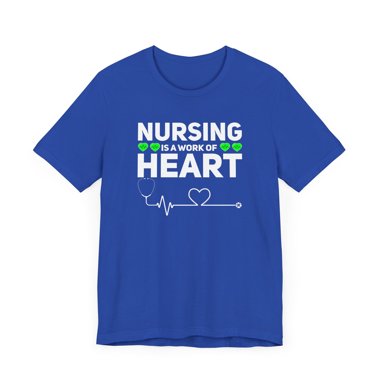 Nursing Is A Work Of Heart T-Shirt