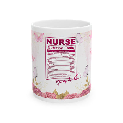 Nurse Nutrition - Pink Mug