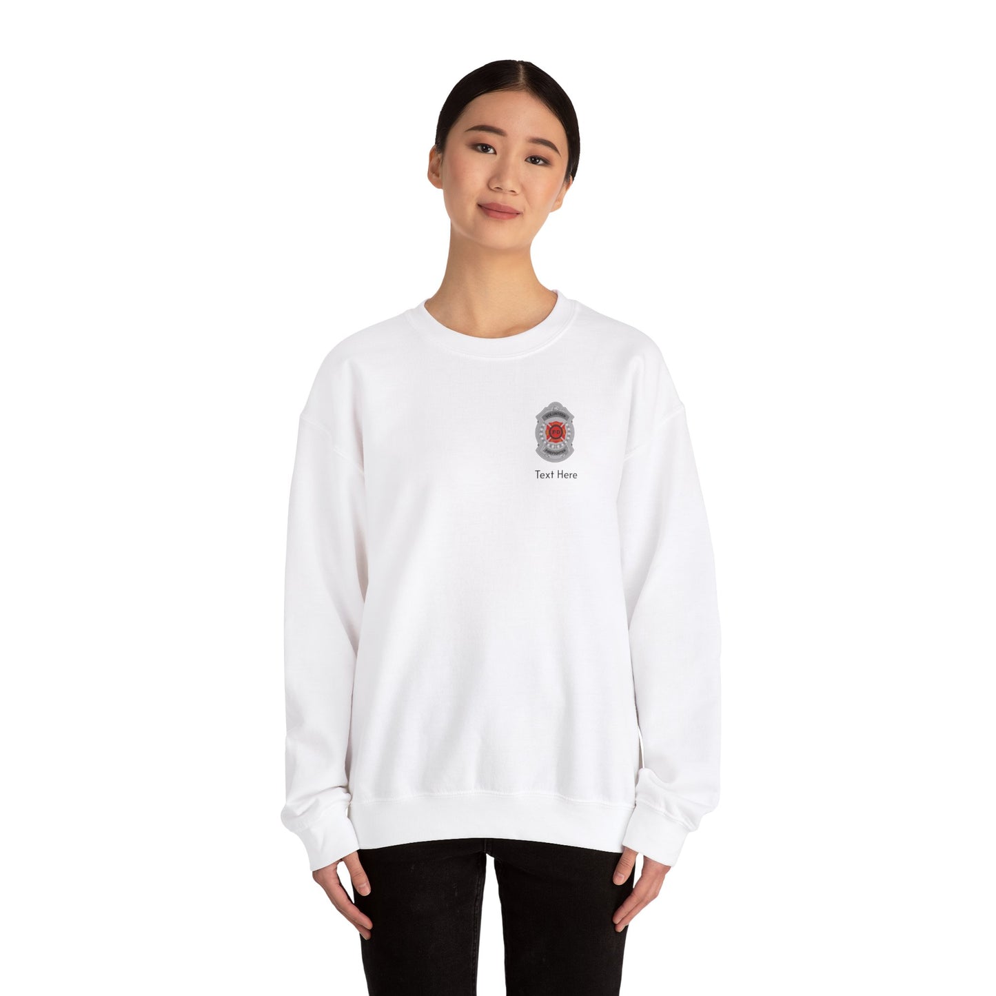 Volunteer Firefighter Badge Sweatshirt