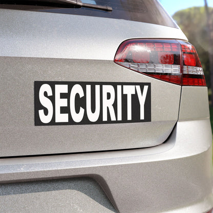 Security Car Magnet