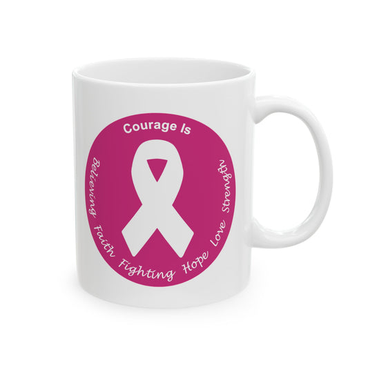 Courage is... Cancer Survivor Mug