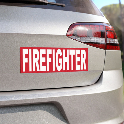 Firefighter Car Magnet