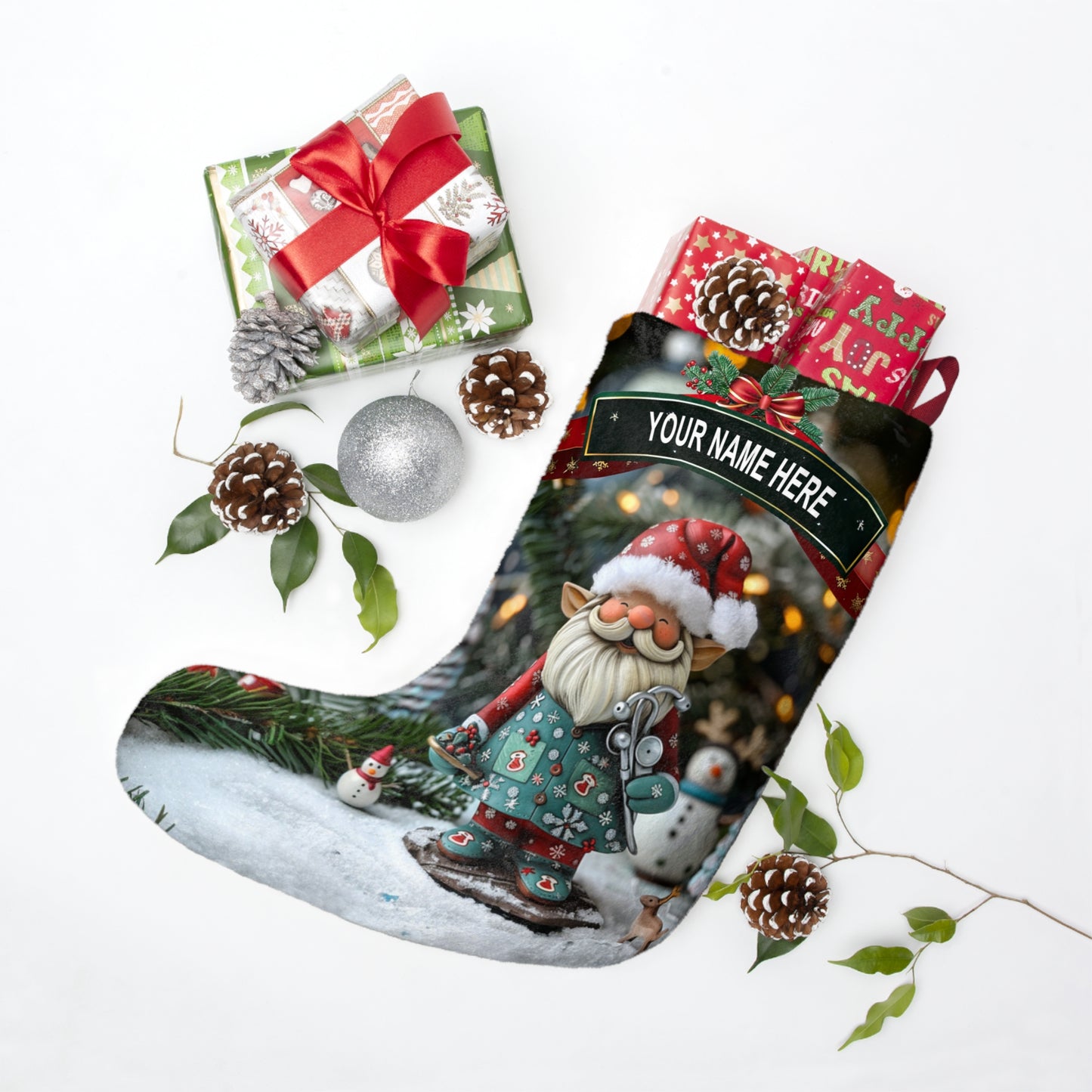 Dr. Gnome Stocking