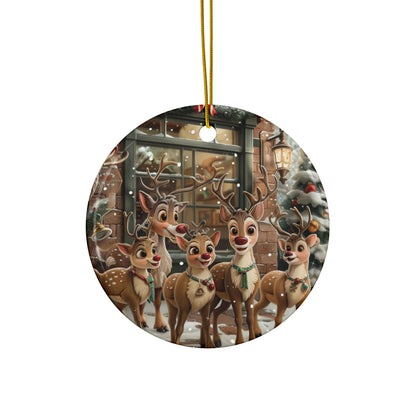 Reindeer at Clinic Ornament