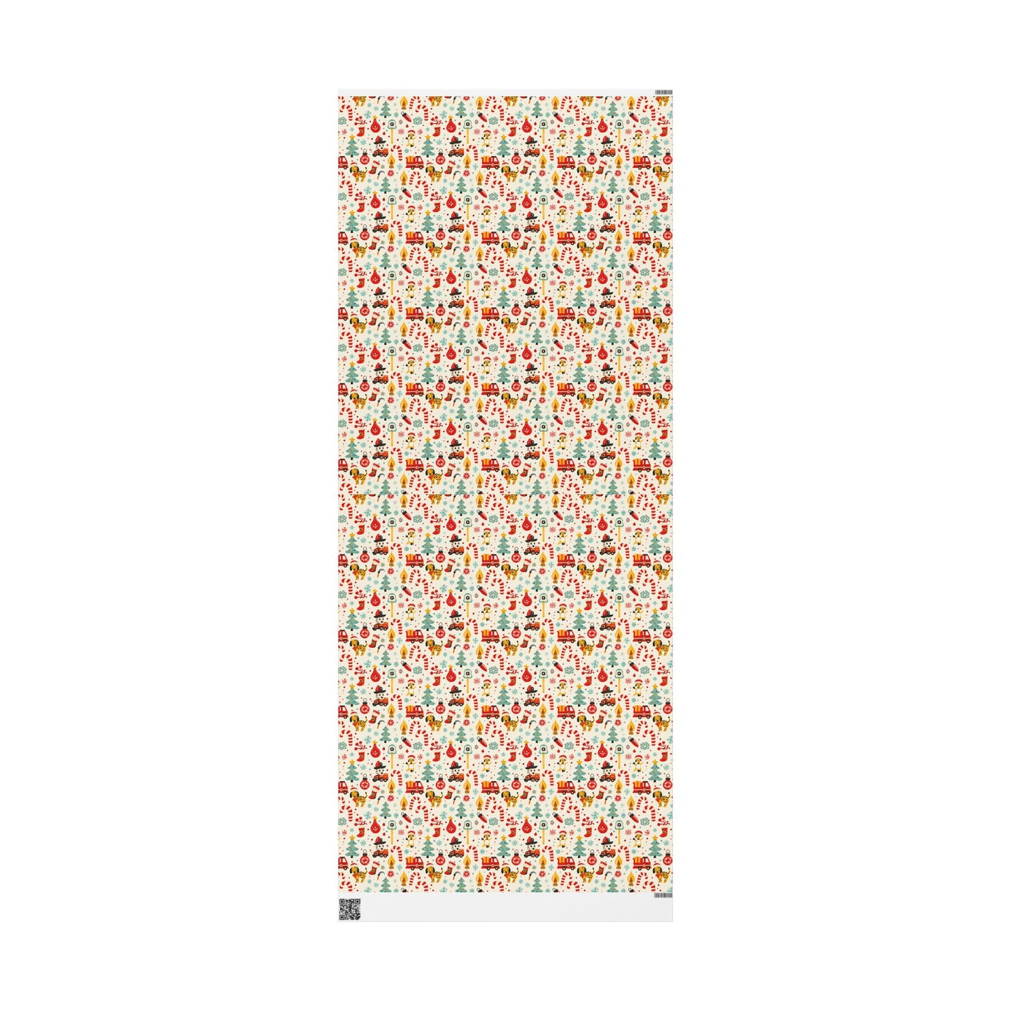 Dalmatians & Engines Wrapping Paper