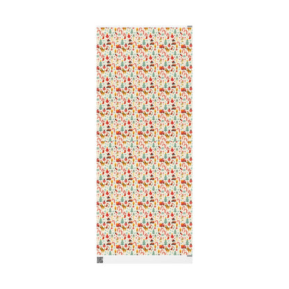 Dalmatians & Engines Wrapping Paper