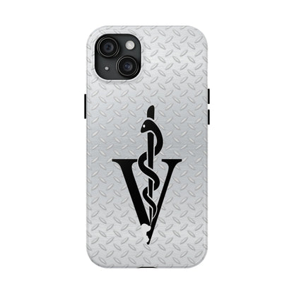 Veterinary Caduceus Tough Phone Cases